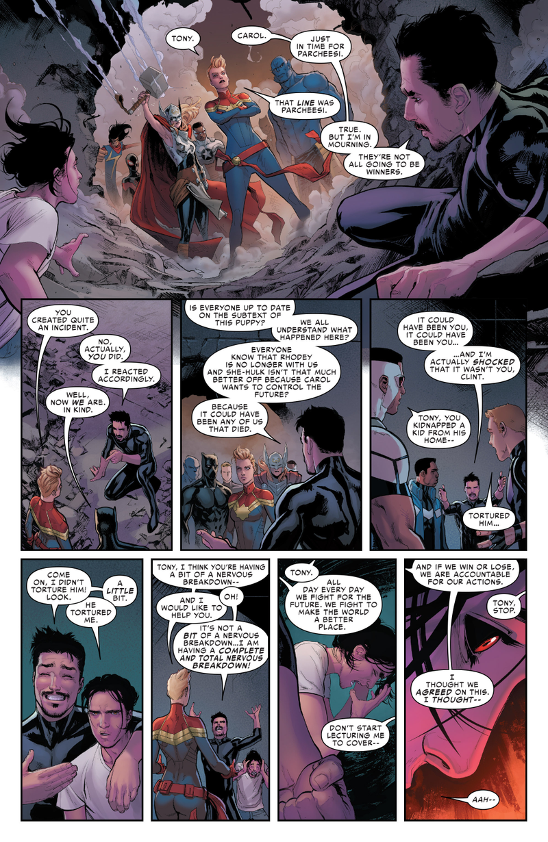 Illustration for article titled Civil War II fails to capitalize on the success of the Marvel Cinematic Universe